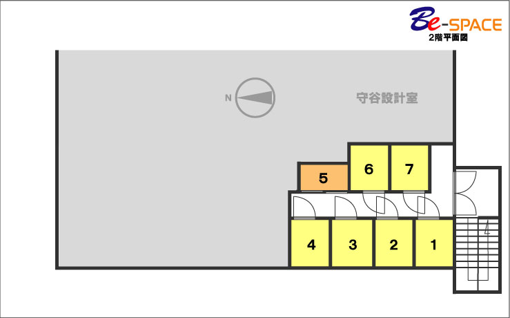 Be-SPACE2F間取図